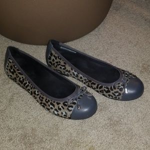 Leopard Print Flats